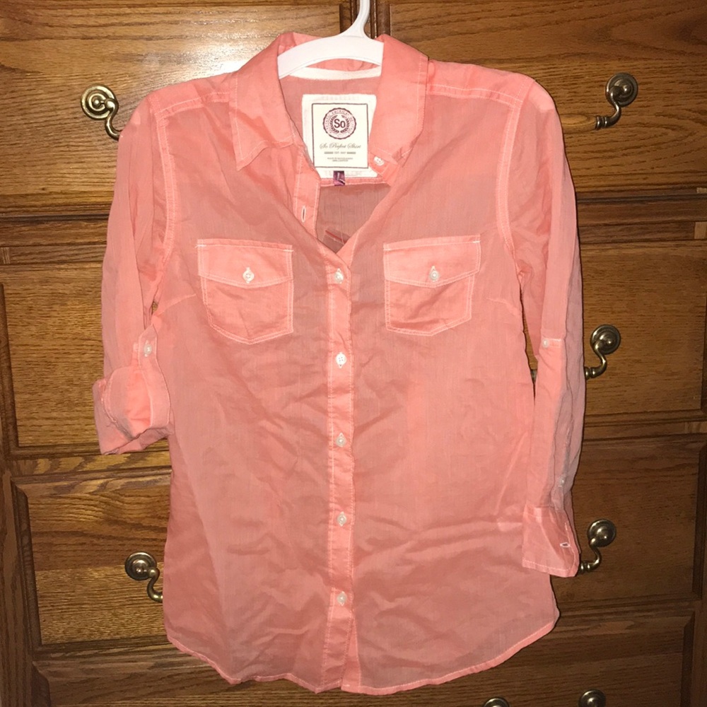 Western style button up shirt